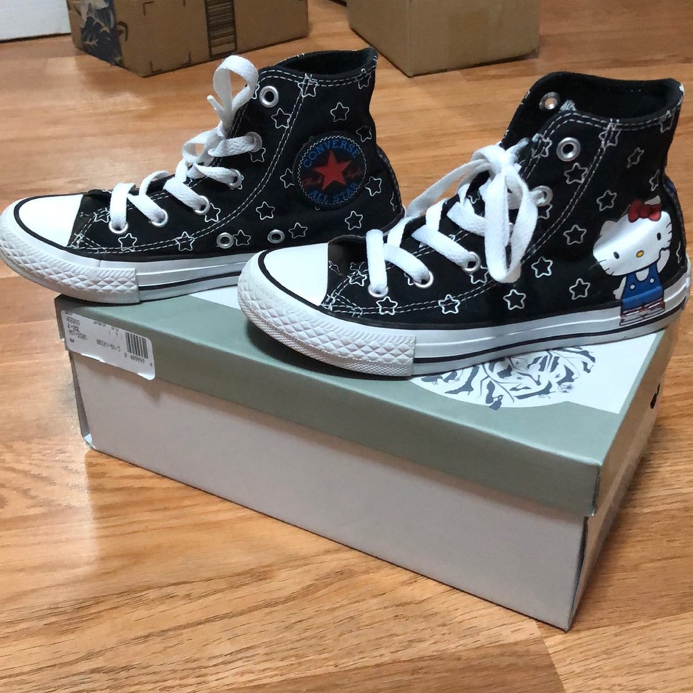 Hello kitty kids converse